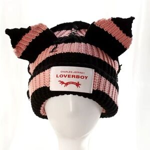 Deadstock Loverboy Horned Ear Beanie